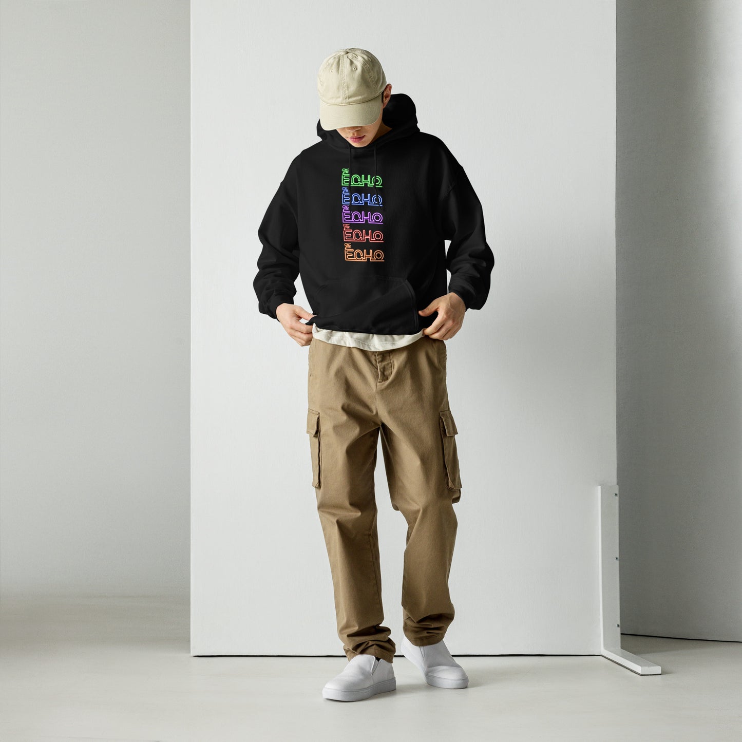 Echo Neon Logo Hoodie